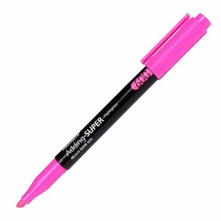 Bút Dạ Quang Monami Adding Super Highlighter 600 Hồng - 8001007000