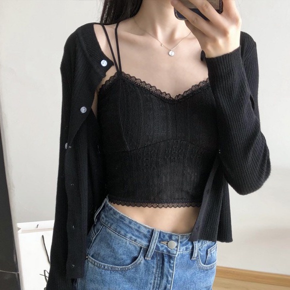 Áo bra ren lửng dây kép siêu xinh Havana FLA79