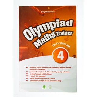 Sách Olympiad Maths Trainer 4 - toán lớp 4