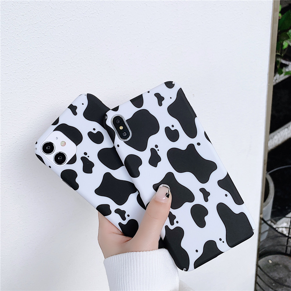 Ốp Lưng Silicone Hoạ Tiết Bò Sữa Dễ Thương Dành Cho Oppo | BigBuy360 - bigbuy360.vn