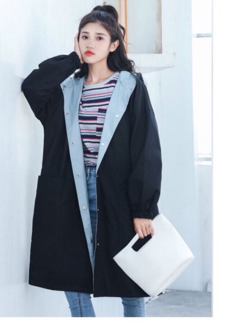 ÁO KHOÁC DÙ FORM  DÀI