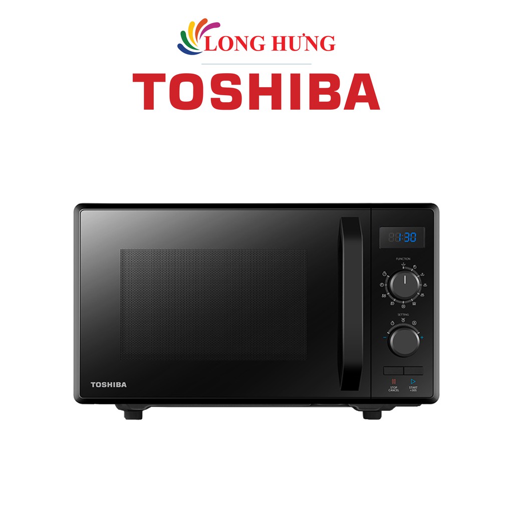 [Mã ELHADEV giảm 4% đơn 300K] Lò vi sóng Toshiba 24 lít MW2-AG24PC(BK) - Hàng chính hãng