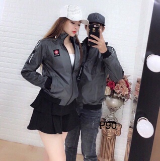 Áo khoác dù, nón tháo rời được