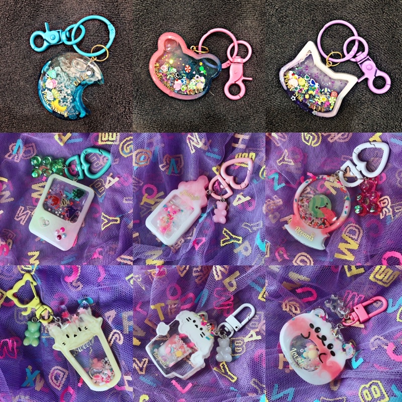 MÓC KHOÁ SHAKER - SHAKER KEYCHAIN SIÊU LONG LANH