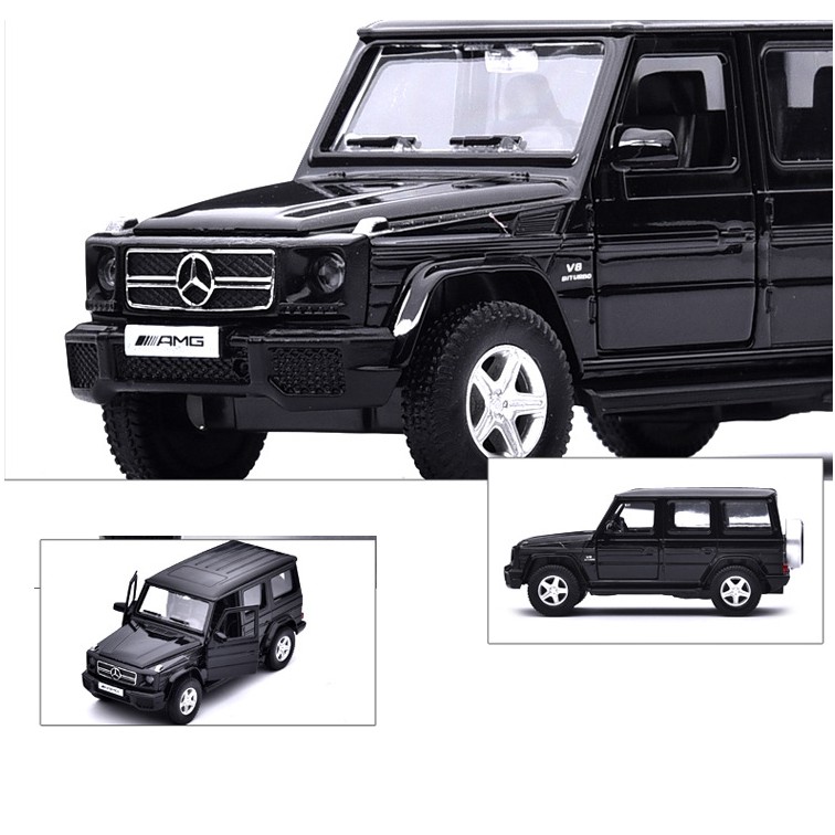 Xe mô hình ô tô RMZ Mercedes Ben SUV G63 tỉ lệ 1:36 đồ chơi trẻ em