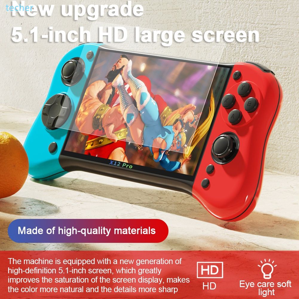 Máy chơi game cầm tay màn hình HD 5.1 inch có cáp sạc