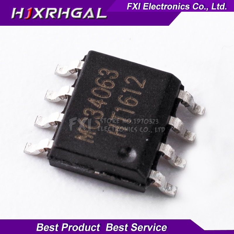 Bộ 50 chip IC MC34063A MC34063 SOP8 SOP MC34063ADR MC34063ADR2G SMD