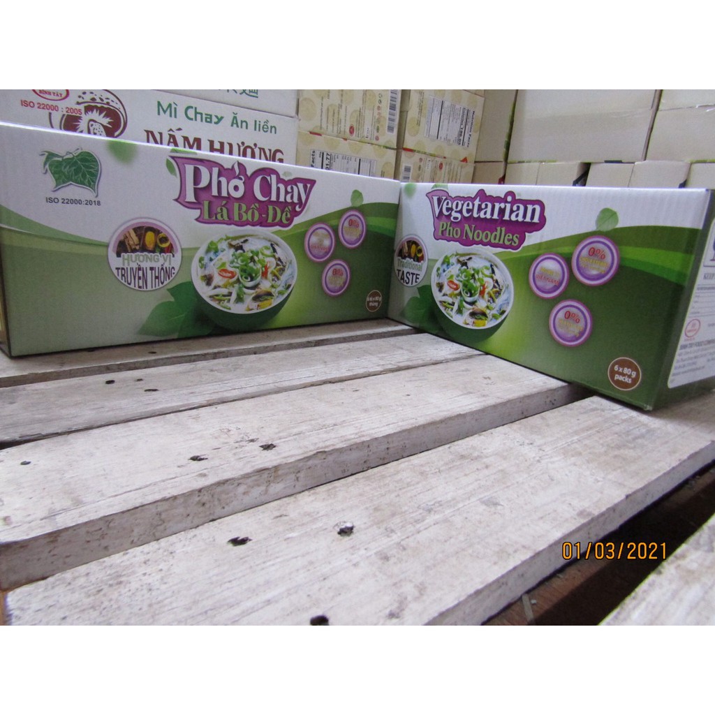 Phở chay Lá Bồ Đề tô  - Vegetarian Pho Bowl