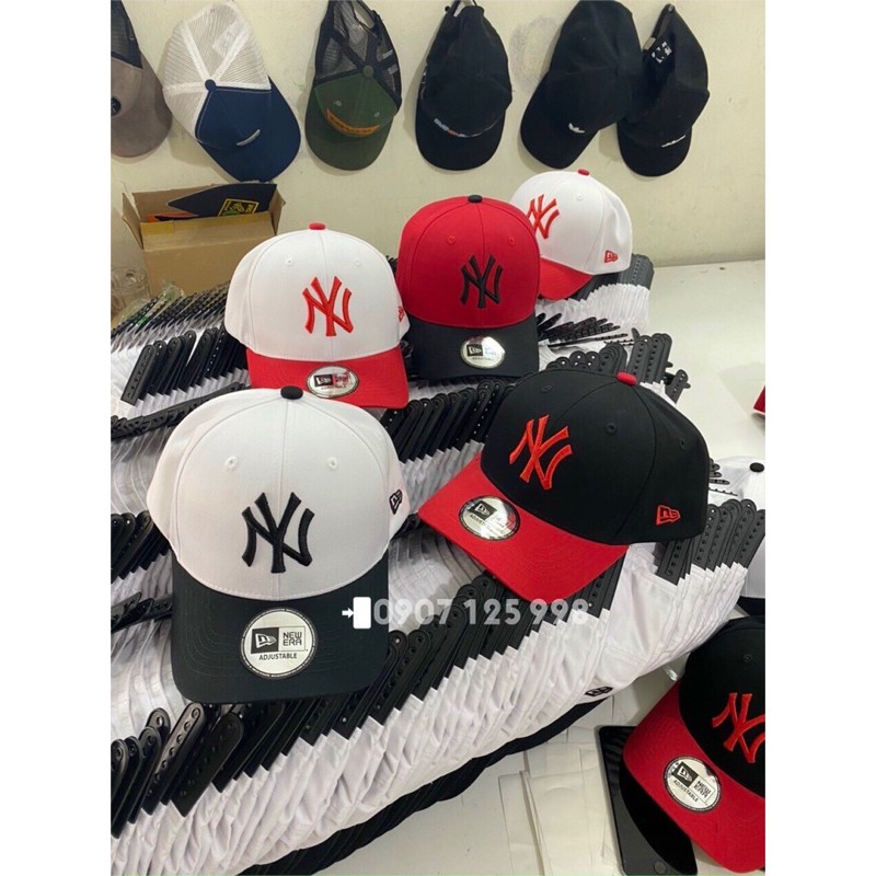Nón kết thêu logo NY, nón bóng rổ cool ngầu.