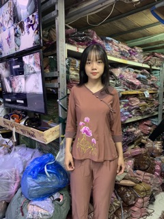 Đồ bộ đi chùa (thun nơ