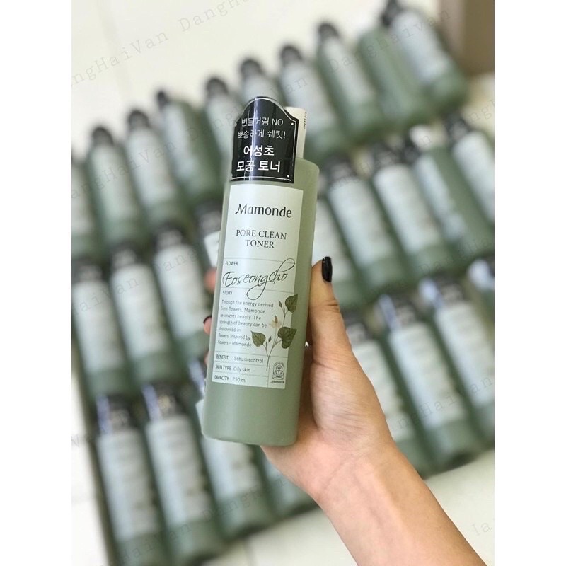 Toner Mamonde Pore Clean Toner diếp cá cho da dầu 250ml