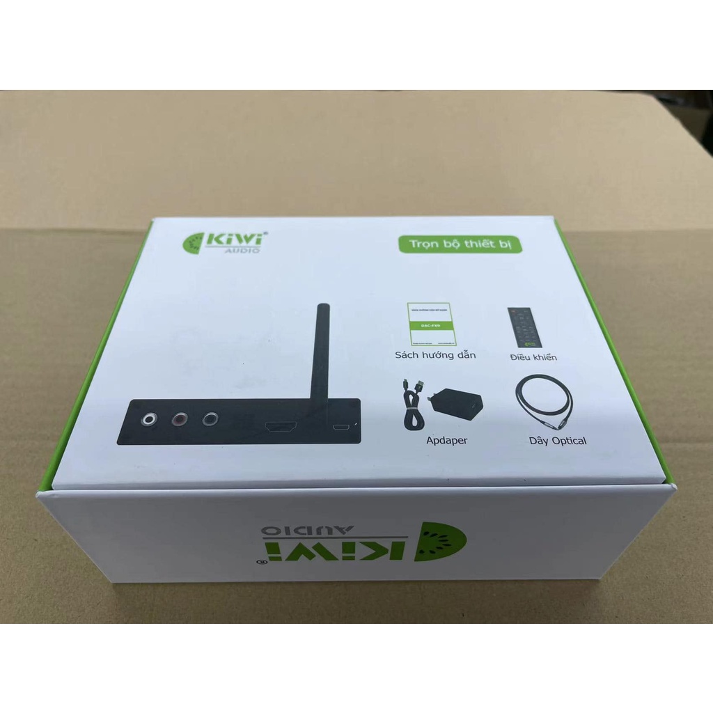 DAC Kiwi FX9 - Bộ chuyển đổi tín hiệu âm thanh số, tích hợp cổng micro, Chuyển quang cao cấp