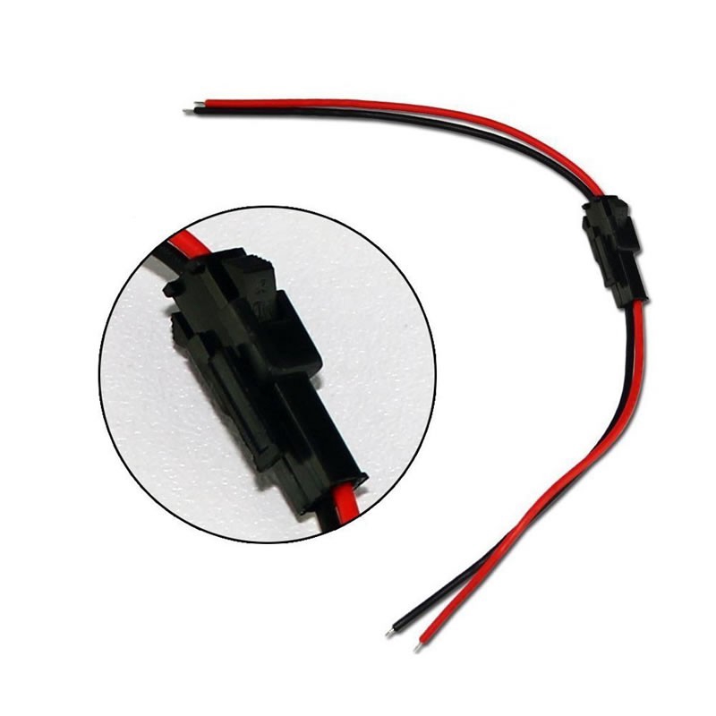 Bộ 10 Dây Cáp Nối 2 Chấu 15Cm Cho Dây Đèn Led