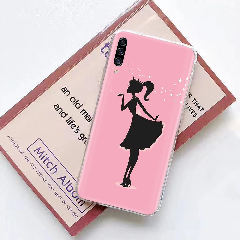 Ốp Điện Thoại Mềm Trong Suốt Hình Barbie Gt30 Cho Samsung Galaxy J8 J7 Pro Prime Duo J6 Plus 2018