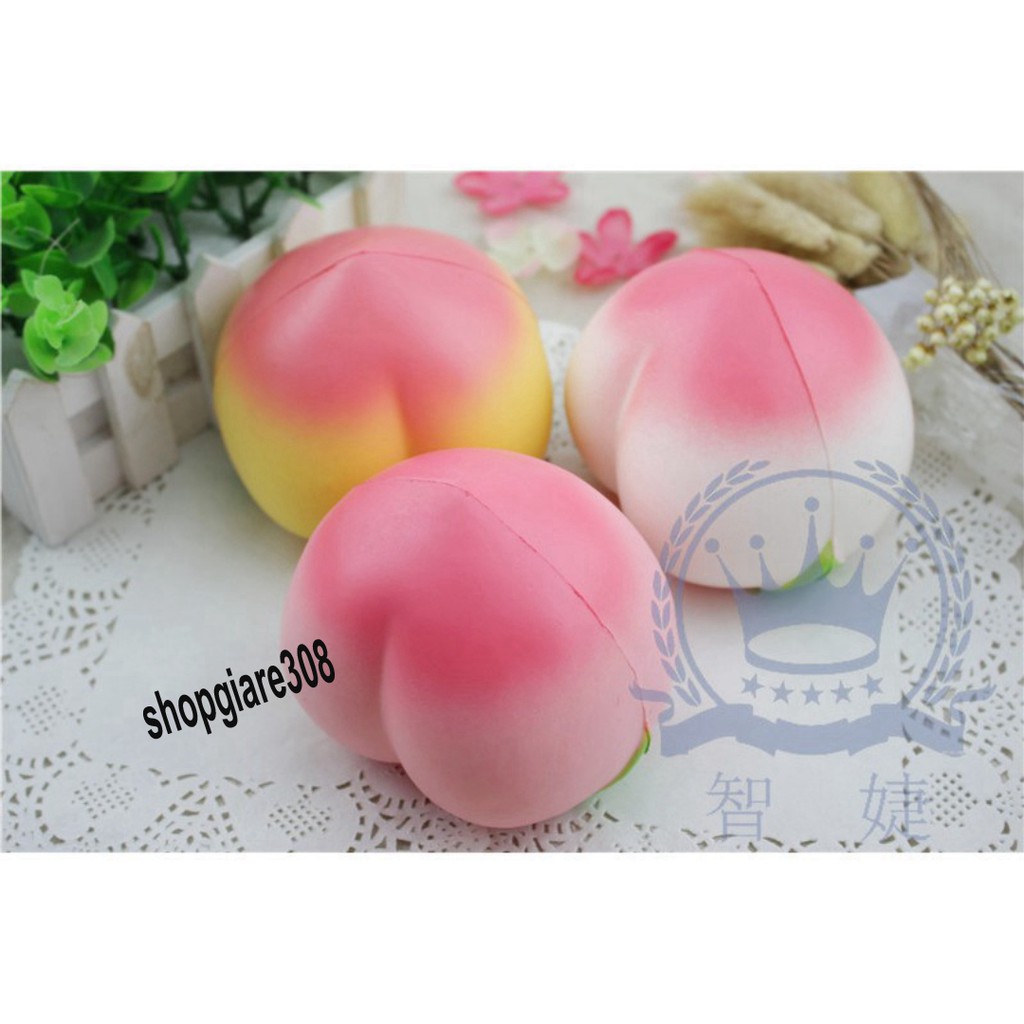 [CÓ VIDEO] SquiShy QUẢ ĐÀO hồng