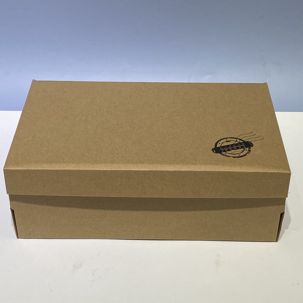 Hộp giấy carton Xvessel nâu đựng giày dép quần áo mũ nón gói quà đóng hàng giá rẻ kèm bill thẻ giấy lụa nhật chuẩn hãng