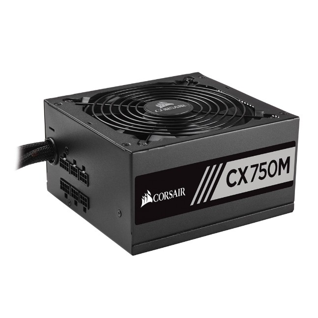 Nguồn máy tính CORSAIR CX750M - 750W - 80 Plus Bronze - Semi Modular