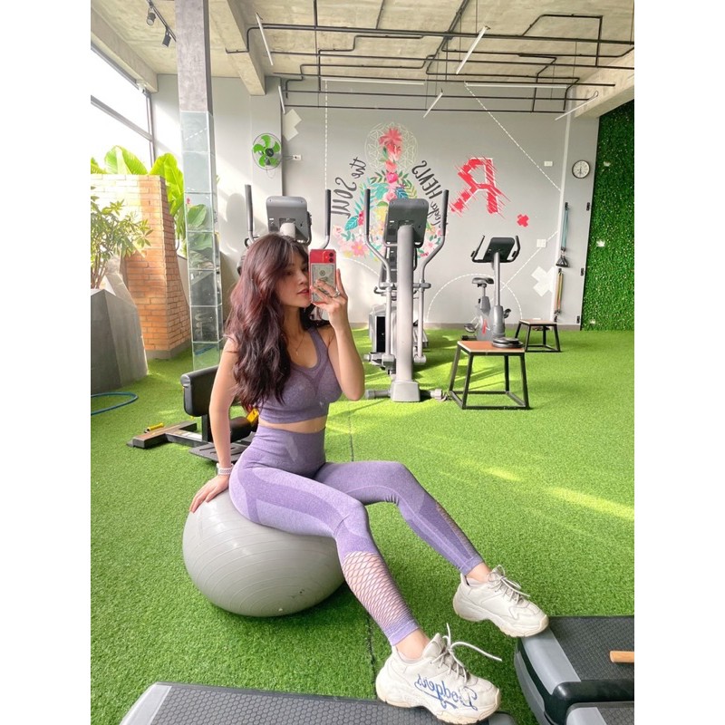 SET DỆT DÂY LƯỚI CHÂN GYM,THỂ THAO,YOGA