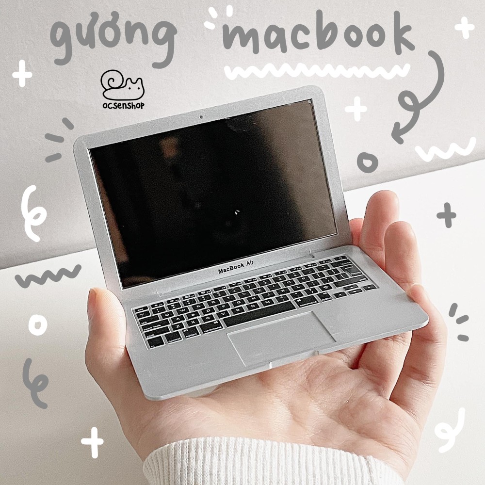 Gương gập Macbook