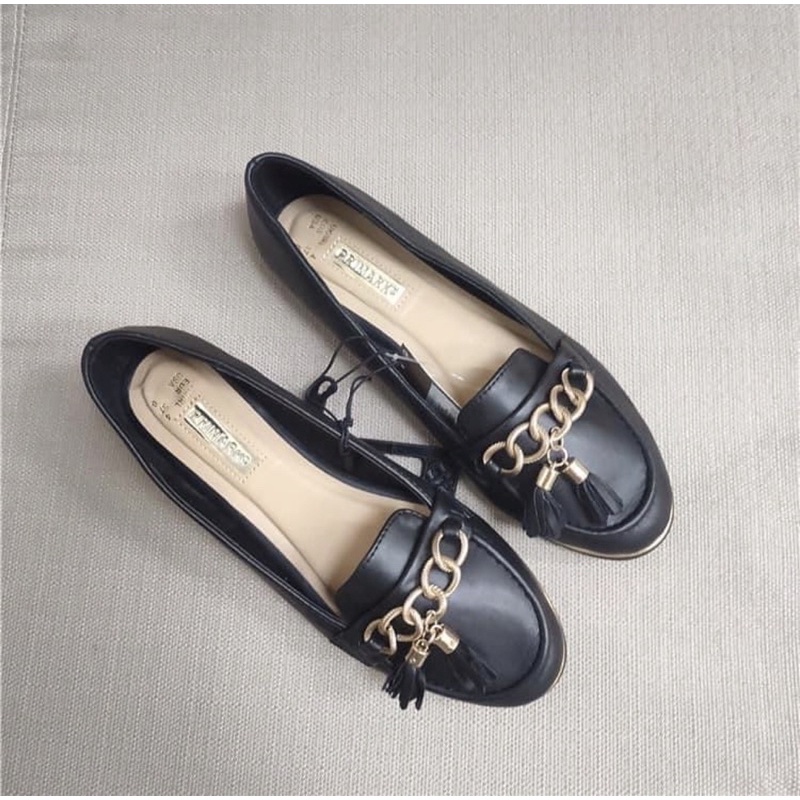 Giày Moca Nữ Da Mềm Đế Bệt Mũi Tròn, Giày Lười, Giày Slip On, Giày Loafer PRIM - LITTLE KOREA