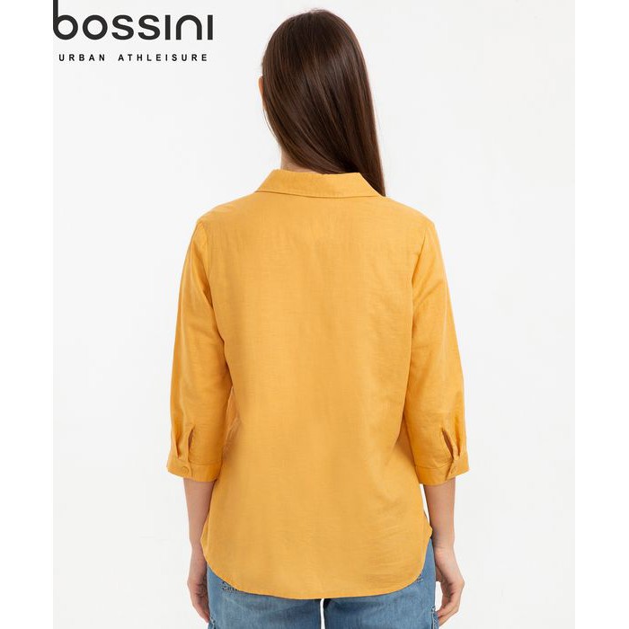 [Mã FASHIONMALLT4 giảm 15% đơn 150k] Áo kiểu sơ mi thời trang nữ Bossini 621031030