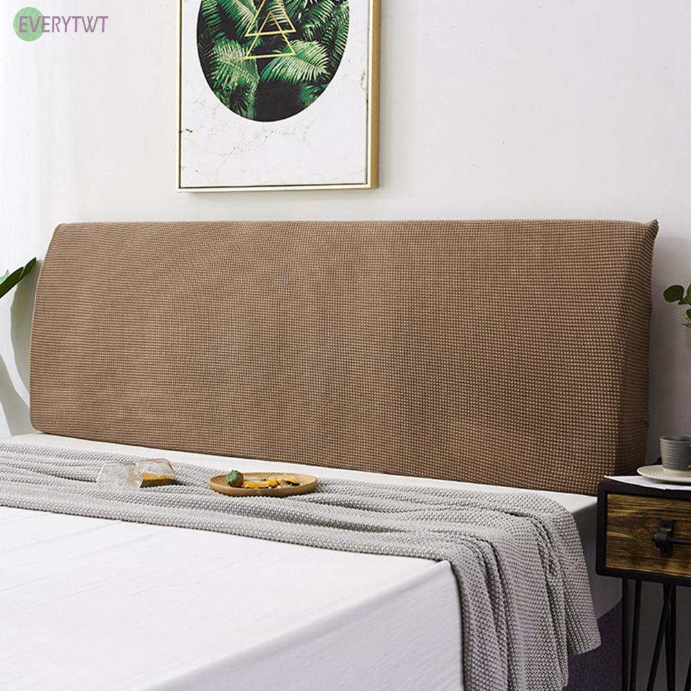 Miếng bọc bảo vệ tấm đầu giường bằng chất liệu polyester co giãn mềm chống bụi và dễ giặt
