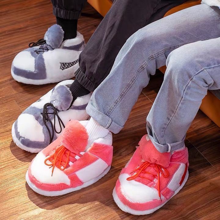 Dép Đi Trong Nhà Mùa Đông Cute ĐẾ CAO SU CHÔNG NƯỚC, Giày Bông Hot Năm 2021