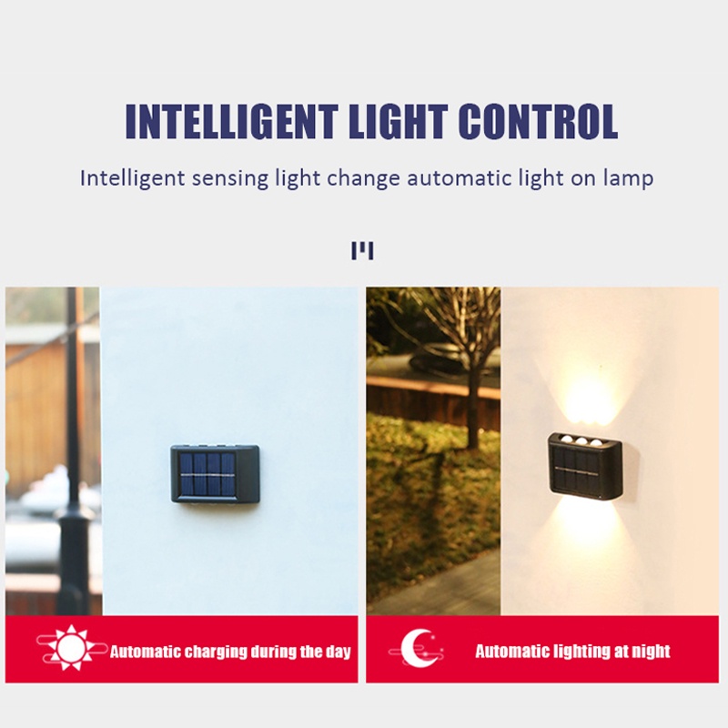 Đèn Led Năng Lượng Mặt Trời Chống Thấm Nước Chiếu Sáng Sân Vườn