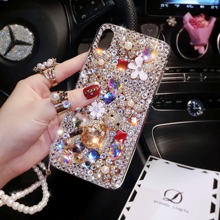 Sale 69% Ốp điện thoại đính đá lấp lánh cho iPhone, iP XS Max Giá gốc 239000đ- 116B23
