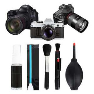 COMBO Bộ Vệ Sinh Máy Ảnh Canon 7 In1 +Bút Lau Len Than Hoạt Tính