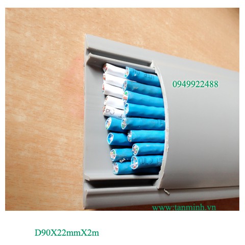 Nẹp sàn bán nguyệt màu xám