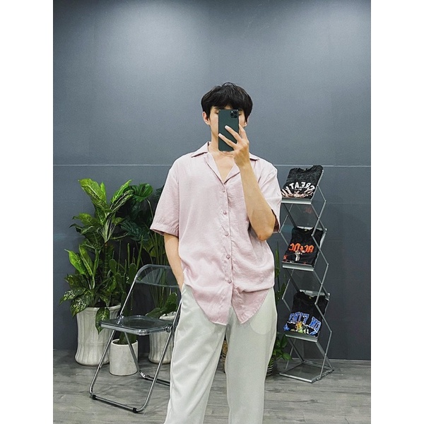 ÁO SƠMI LỤA FULL MÀU FORM UNISEX NAM NỮ