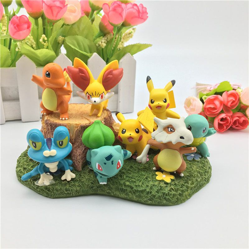 Mô Hình Nhân Vật Hoạt Hình Pokemon 4cm
