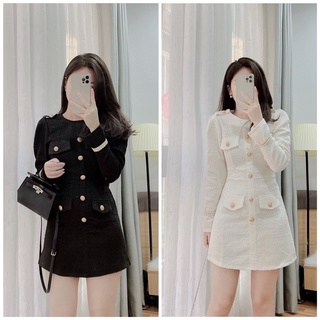 Váy dạ cúc đồng Amy dress