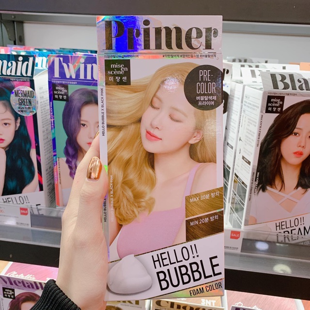 (HOT SALE) BỌT NHUỘM TÓC MISE EN SCENE X BLACKPINK | BigBuy360 - bigbuy360.vn