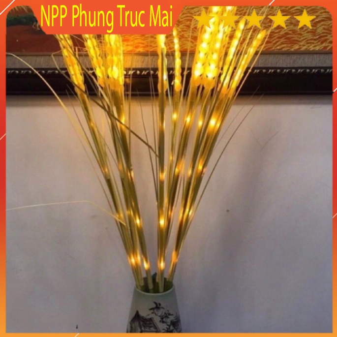 Đèn Led Bông Lúa Vàng, Trang Trí Tết, Tài, Bàn Thờ Gia Tiên - Đại Diện Cho Sự Âm Lo, Đủ Đầy, Sung Túc Cả Năm 2022
