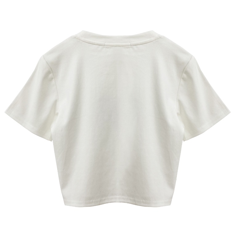 Áo Thun Tay Ngắn In Hình Dễ Thương Thời Trang Mùa Hè Cho Nữ