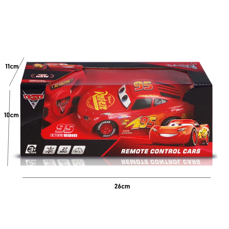 Xe Hơi RC Điều Khiển Từ Xa Lightning Mcqueen 95 Vui Nhộn Cho Bé