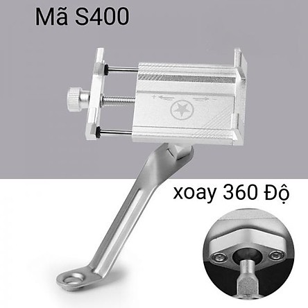 Giá Đỡ Điện Thoại Trên Xe Máy S400 (Giao màu ngẫu nhiên)