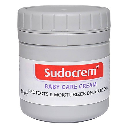 Sudocrem Baby Care Cream dưỡng da cho bé, Sudocrem loại bỏ hăm tã cho bé sơ sinh 60gr