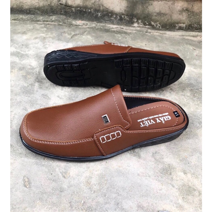 Giày sapo nam da mềm (màu vàng bò ) mẫu mới nhất | BigBuy360 - bigbuy360.vn