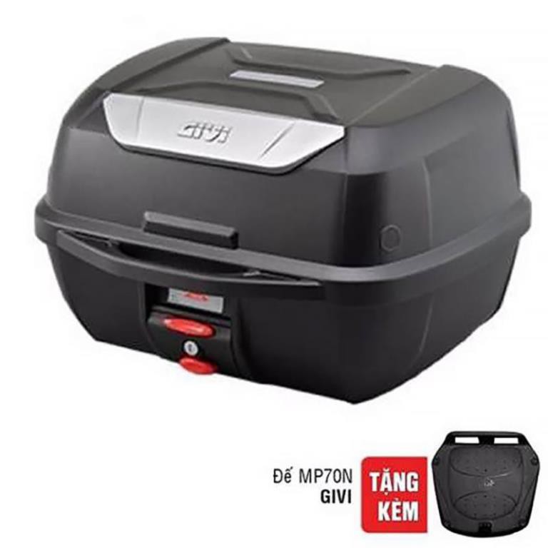 Thùng đi phượt GIVI E43NTL - Monolock Top Case 43Lít dùng cho tất cả các dòng xe