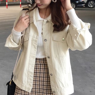(ORDER) Áo khoác denim dáng ngắn