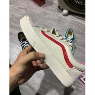 [ẢNH THẬT SHOP TỰ CHỤP] GIÀY THỂ THAO VANS STYLE RED ( VẠCH ĐỎ) NAM NỮ CÓ SẴN