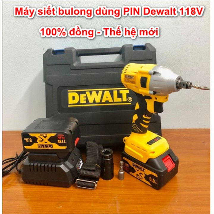 Điện máy Minh Đức - Tổng kho bán buôn bán lẻ Máy siết bulong dùng PIN 118V 100% đồng - Thế hệ mới Cảm ơn quý khách hàng