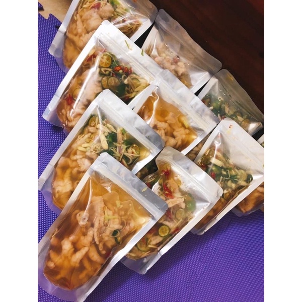 Chân Gà Rút Xương Sả Tắc