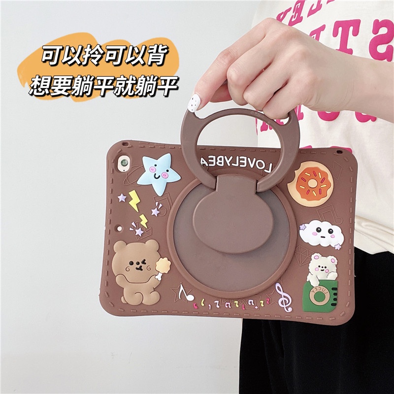 360° Ốp Máy Tính Bảng Silicone Mềm Chống Sốc Có Giá Đứng Cho Xiaomi Mi Pad 5 / Xiaomi Mi Pad 5 Pro 11 "