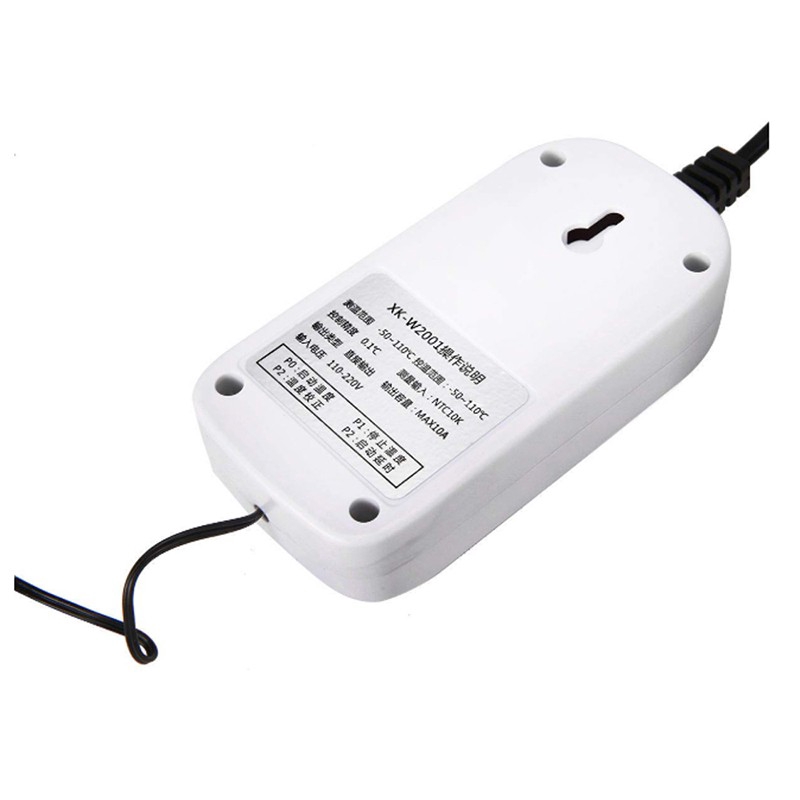 Ổ cắm điều khiển nhiệt độ VKS-W2001 Điều khiển nhiệt độ Công tắc hoàn toàn tự động Có thể điều chỉnh màn hình kỹ thuật số Ổ cắm điều khiển nhiệt độ