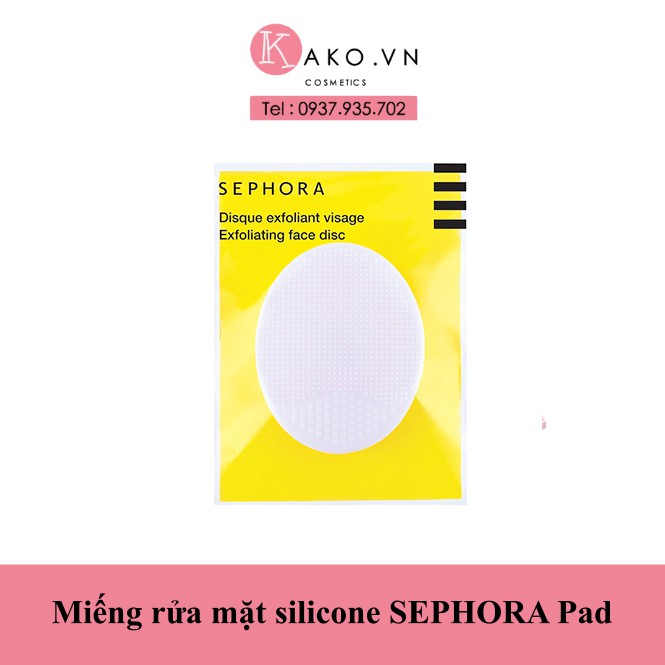 Miếng rửa mặt silicone SEPHORA Pad