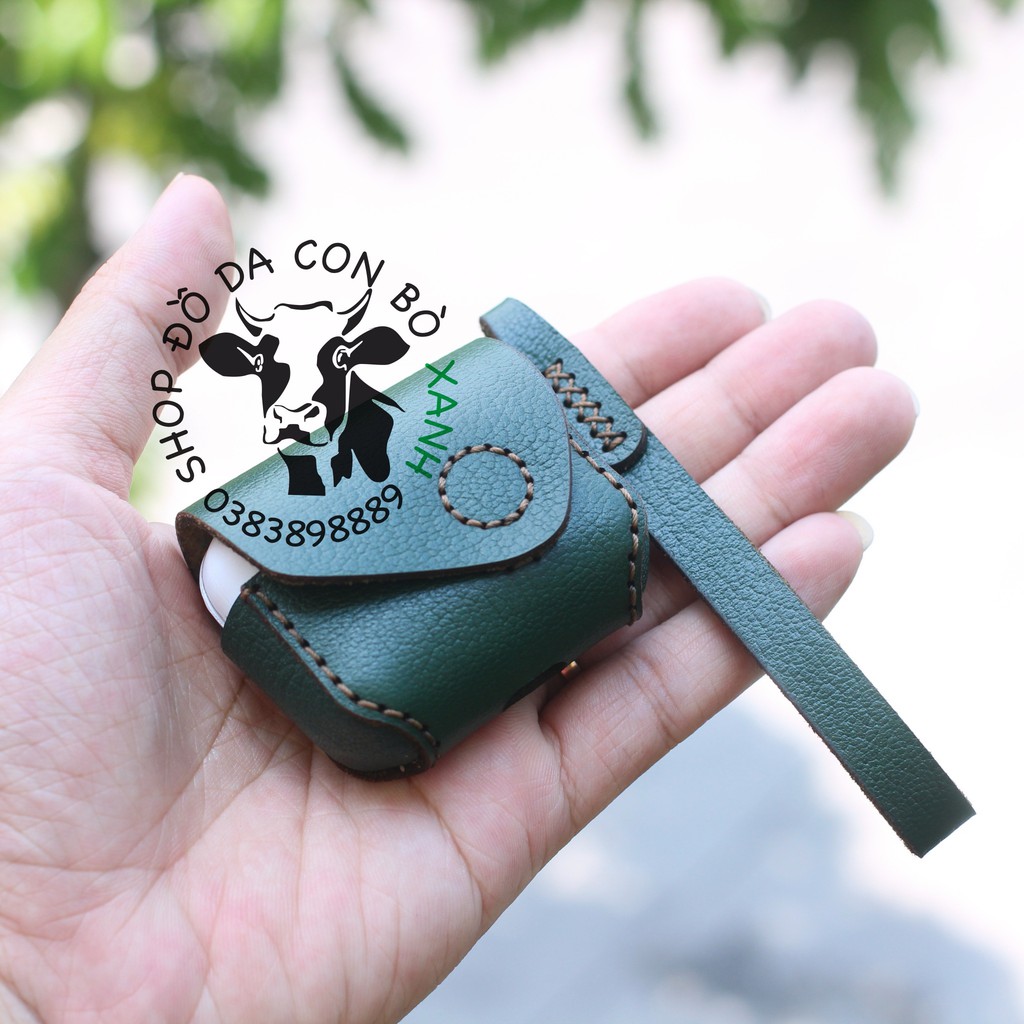 Bao da Airpods Pro, Airpod Pro 1, Pro 2 handmade da thật